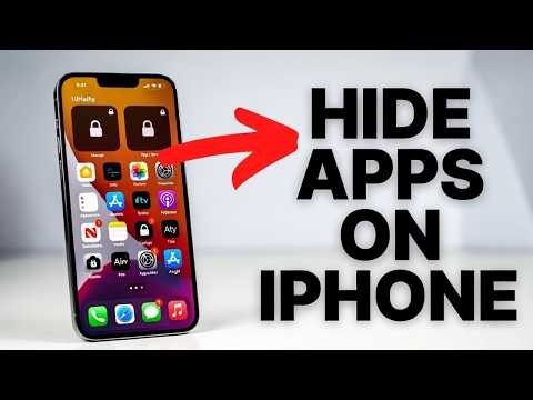 How to Hide Apps on iPhone - 4 Secret Methods