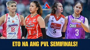 9.2K views · 510 reactions | Tunghayan ang tapatan ng malulupit na volleybelles sa ating 2023 PVL Second All-Filipino Conference Semifinals ngayong Thursday! | Fastbreak | Facebook