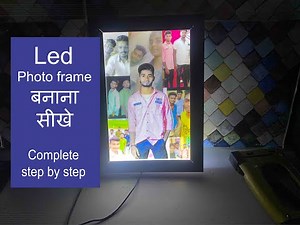 Led Frame !! Lgp led frame !! Led photo frame !! Blank or printed