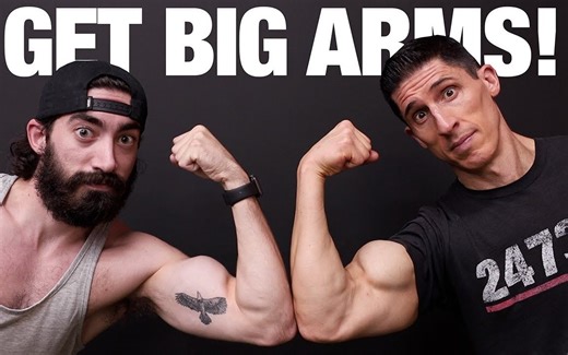 【Jeff】让小细胳膊练成大手臂的手臂训练！