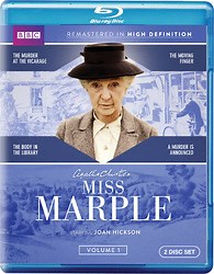 Miss Marple: Volume 1 Blu-ray (The Murder at the Vicarage / The Body in the Library / The Moving Finger / A Murder is Announced)
