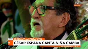 César Espada le canta “Niña Camba” a Dayana Molina, la reina del carnaval cruceño 2022 😍 #RedUno #RedUnoDeFeria #BuriCamba #SantaCruz | Red Uno de Bolivia