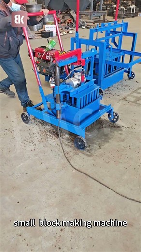 🧱🚜 Small Mobile Brick Making Machine Working On Site