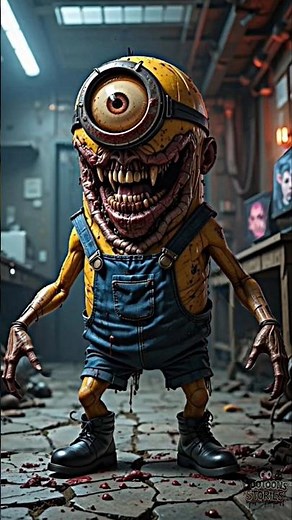 Horror Version of Minions | Scary Despicable Me #horror #scary #minions #ghost #shorts #fyp