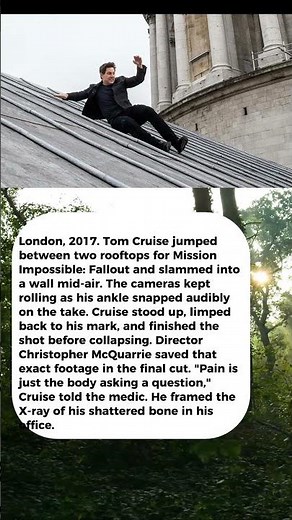 Filmed in Real-Time: The Stunt That Shattered Tom Cruise's Ankle on Camera