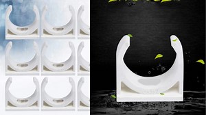 Watch 50 Pcs PVC Pipe Clamps Clips on Amazon Live