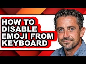How to Disable Emoji from Keyboard (updated)