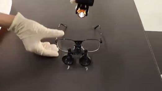 5W LED Head Lamp with Optical Filter for Loupes Clip-on Type