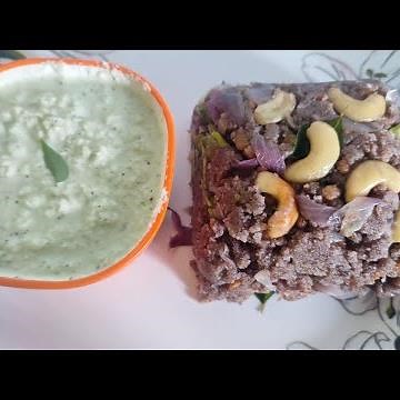 Ragi rava Upma Recipe