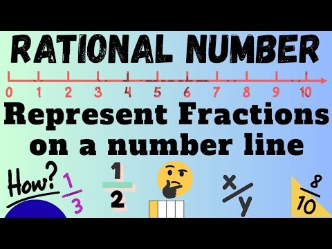 How Represent Rational/Fractional Number on a number line 🔥Math 🔥Class 7 & 8 🔥Must Watch 🔥New Video🔥