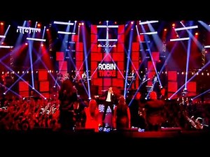 Robin Thicke Perform 'Blurred Lines' live X Factor Holland