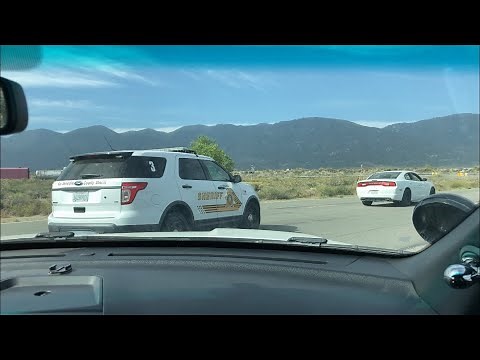 Simulated Pursuit - San Bernardino Sheriff EVOC