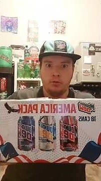 Mountain Dew America Pack|Mountain Dew White Out is Back!|🇺🇸🍋🍒🔴⚪️🔵🏔🟢|Mini Sip N, Review
