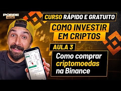 COMO INVESTIR EM CRIPTOS - AULA 3: Como comprar criptomoedas na Binance (Tutorial grátis no celular)