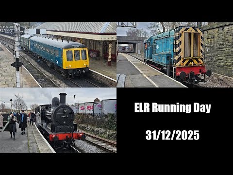 East Lancashire Railway New Year's Eve 2025 Running Day - 31/12/2025