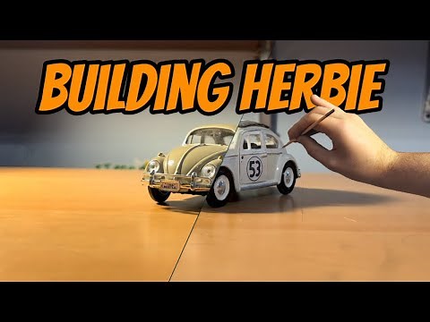 How To Build Your Own Herbie Toy Car| Herbie The Love Bug Custom