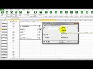 How to compare an average to a reference with a Student's t-test and a z-test in XLSTAT?
