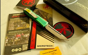 正品微技术MICROTECH赏金最新批次UTX-85开箱