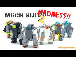 Lego MOCS by M1NDxBEND3R - MECH SUIT MADNESS PT2!! (Team Ralphie)