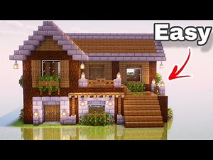 Minecraft Easy Survival House Tutorial