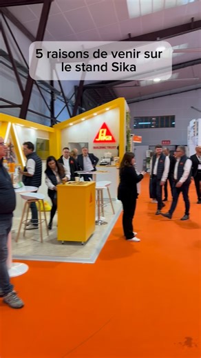 📹 Découvrez 5 bonnes raisons de venir sur le stand Sika au salon ARTIBAT 2025 ! 🚀 | Sika France