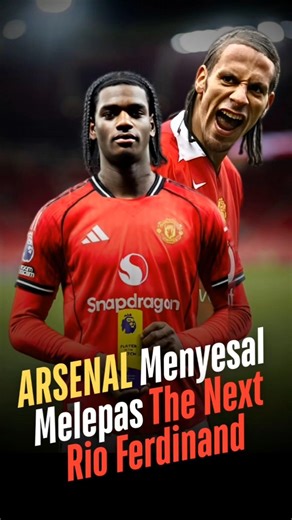 Arsenal Menyesal Melepas The Next Rio Ferdinand. #football #arsenal #manchesterunited #premierleague