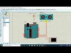 How to Add And Simulate Ultrasonic Sensor Library to Proteus ?
