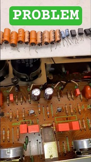 Power Audio Amplifier NO Sound Problem #mariushifi #audio #sound #music #stereo #repair #fix #usa