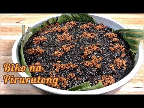 Black Biko a.k.a. Biko na Pirurutong I Filipino Kakanin I by Lutong Marisyu