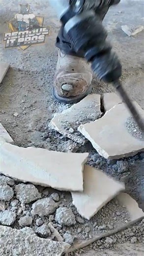 Removing Tile With a Bosch Demolition Hammer and Tile Removal Bit