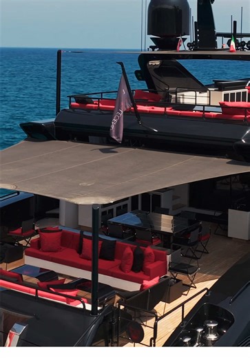 Life’s better on BLACK LEGEND - a 163’ (49.9m) Overmarine Yacht. #YachtLife #LuxuryYacht #YachtingLifestyle