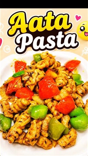 🥕🍅 Veggie Aata Pasta Recipe For Kids & Toddlers 👶🍝 | Healthy Homemade Meal 💚#VeggieAataPasta #Aata