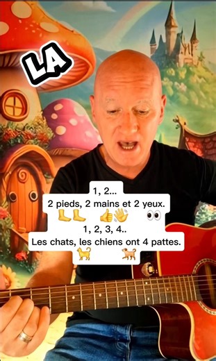 Voici ma chanson "Pour apprendre à compter " (en mémorisant la suite numérique) Avec texte, paroles et accords... 🦶👍👋👀🐈🐕🕷😘💋 Merci à Marie Lamblin pour cette demande 🙏😉 En effet je n'avais pas la version chantée seul. | Pasidi Chris