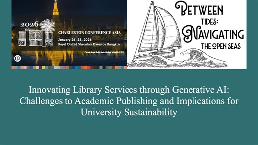 Innovating Library Services through Generative AI: Challenges to Academic Publishing & Implications for University Sustainabilit