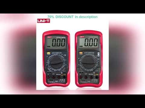 A must-have product! UNI-T UT55 Universal Digital Multimeter UNI T 1000V AC DC DMM Electric Transi