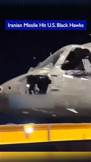 Damaged US Black Hawks Spotted in Jordan After Iranian Strikes