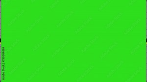 opening and closing gate green screen for youtube or game video