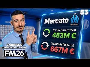 THE BILLION IN WINTER TRANSFER MARKET DEALS – OM Sporting Director Career Ep 53