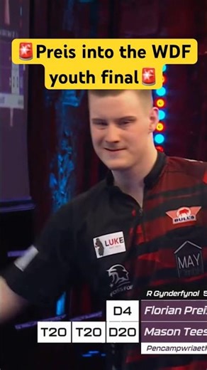 🚨Preis into the final WDF youth🚨Dart World Championship Darts WM 2025 highlights Lakeside today