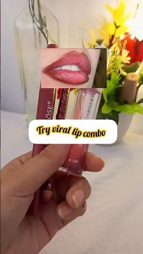 💋 Easy Lip Combo Tutorial | Lip Liner + Lipstick + Gloss | Soft Glam Everyday Makeup 💄✨