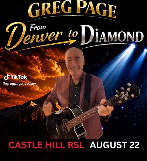 From Denver to Diamond — Greg Page live tribute show