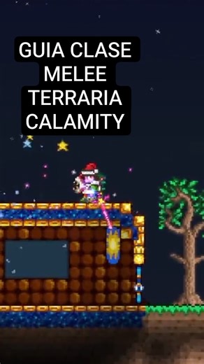 GUIA PARA LA CLASE DE MELEE EN TERRARIA CALAMITY #terraria #terrariamobile #gaming #juegos #guia#dia