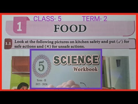 Food, Class- 5, Science Workbook answers term2
