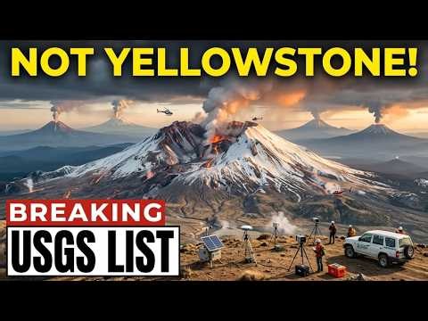 These Top 5 Volcanoes USGS Says Will Erupt Next — And #1 Isn't Yellowstone