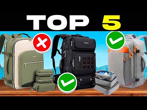 TOP 5 BEST CARRY-ON BACKPACKS 2025 | Affordable TRAVEL BACKPACKS on AMAZON