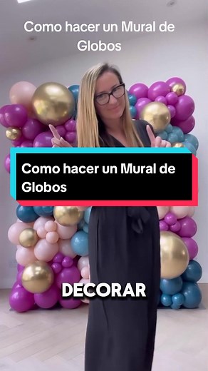 Cómo hacer un Mural de Globos: Decoración fácil y rápida