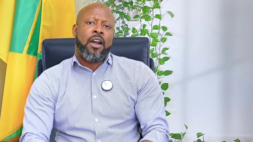 Minister Carlos James gets in on the celebration at Argyle International Airport Inc.!!!!☺️☺️☺️☺️🥂🥂🥂 | Argyle International Airport Inc.