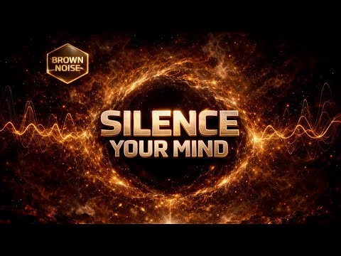Sensory Deprivation Therapy | Deep Space Brown Noise for Neural Recovery (1 Hour)