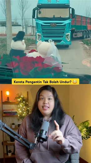 Kereta Pengantin Tak Boleh Undur? 😳
