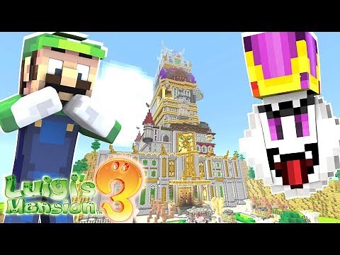 Minecraft Luigis Mansion 3 - Luigi's Last Resort Hotel Vacation! [48]